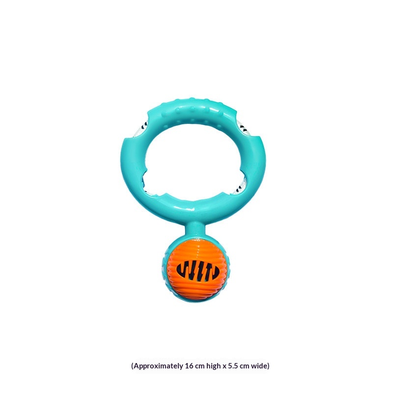 Treat-Dispensing Squeaky Frisbee Dog Toy