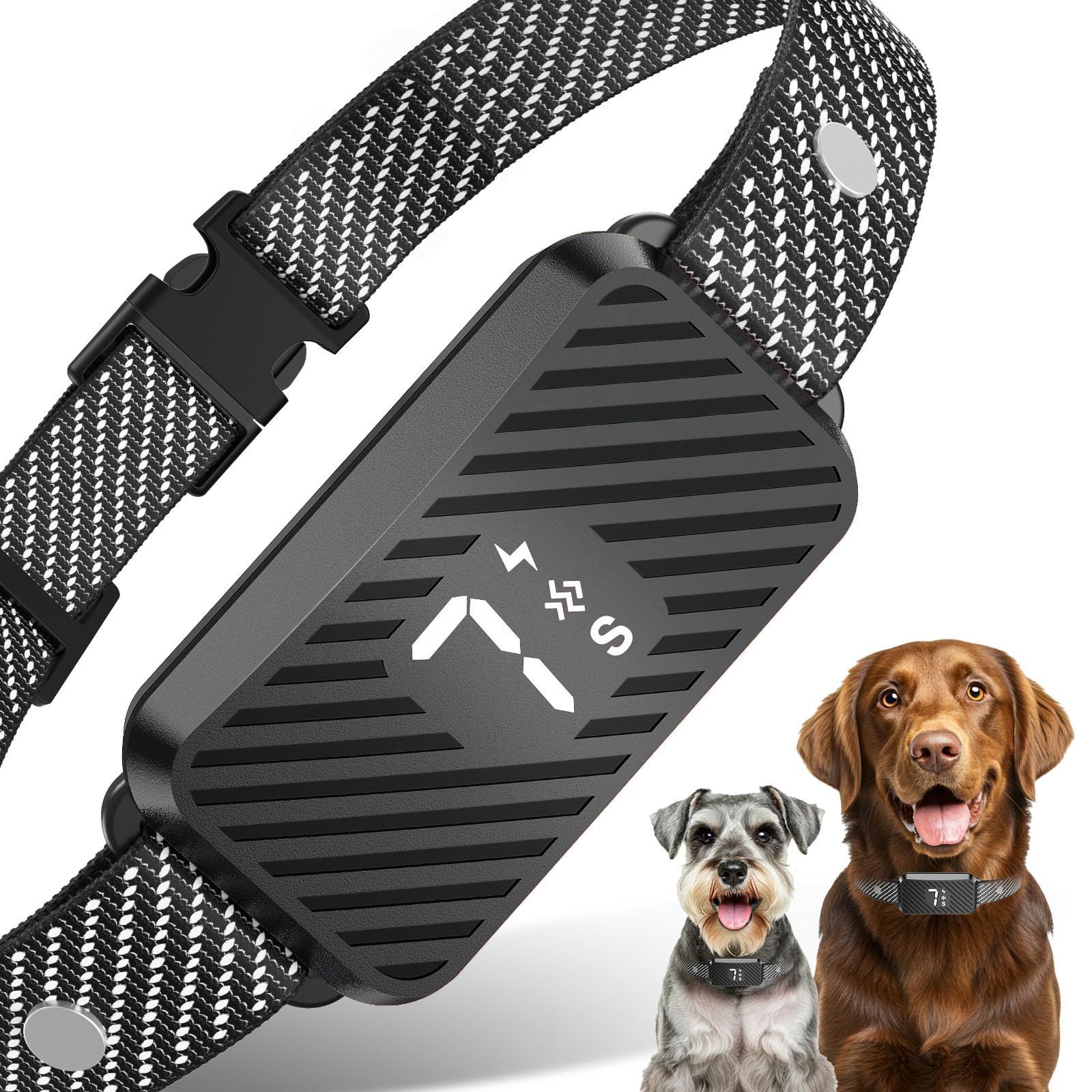 PlusPet Rechargeable Smart Dog Bark Collar