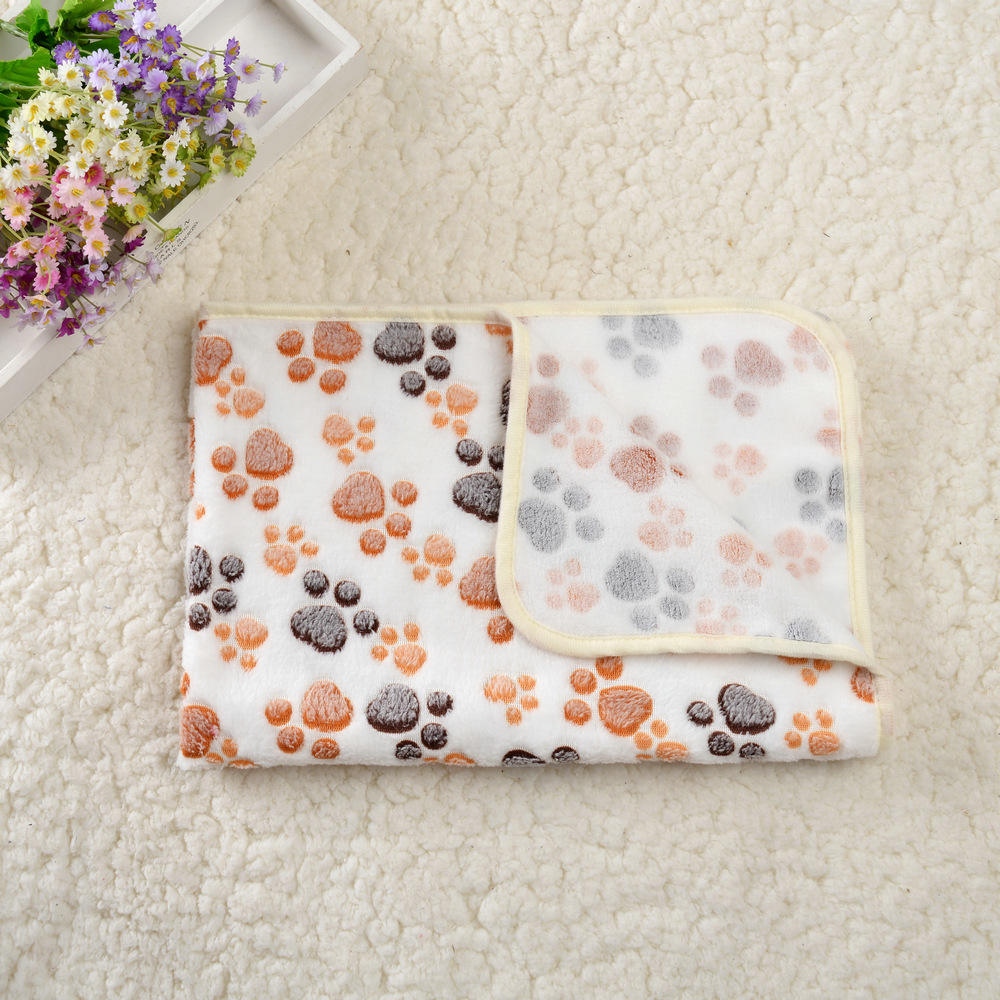 Soft Plush Paw Print Pet Blanket image 11