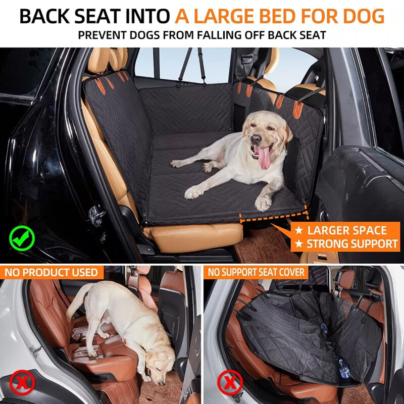 Hard Bottom Back Seat Dog Cover