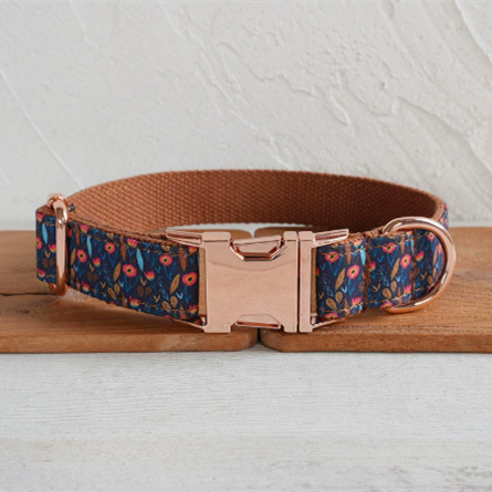 Tongmeng Garden Dog Collar Pet Supplies Export Leash Set Rose Gold Buckle image 4