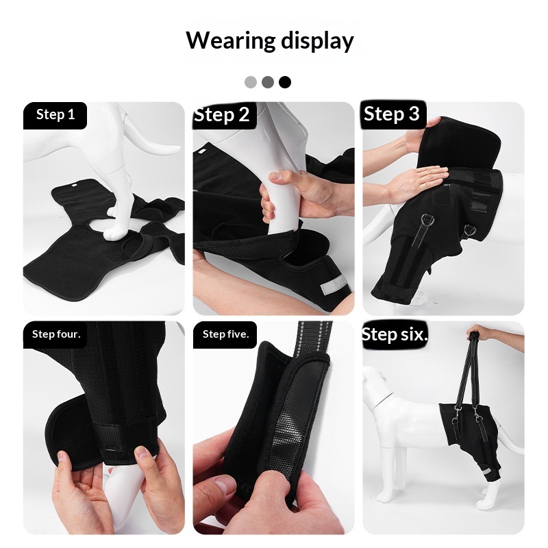 Dog Rear-Leg Rehabilitation Assist Harness