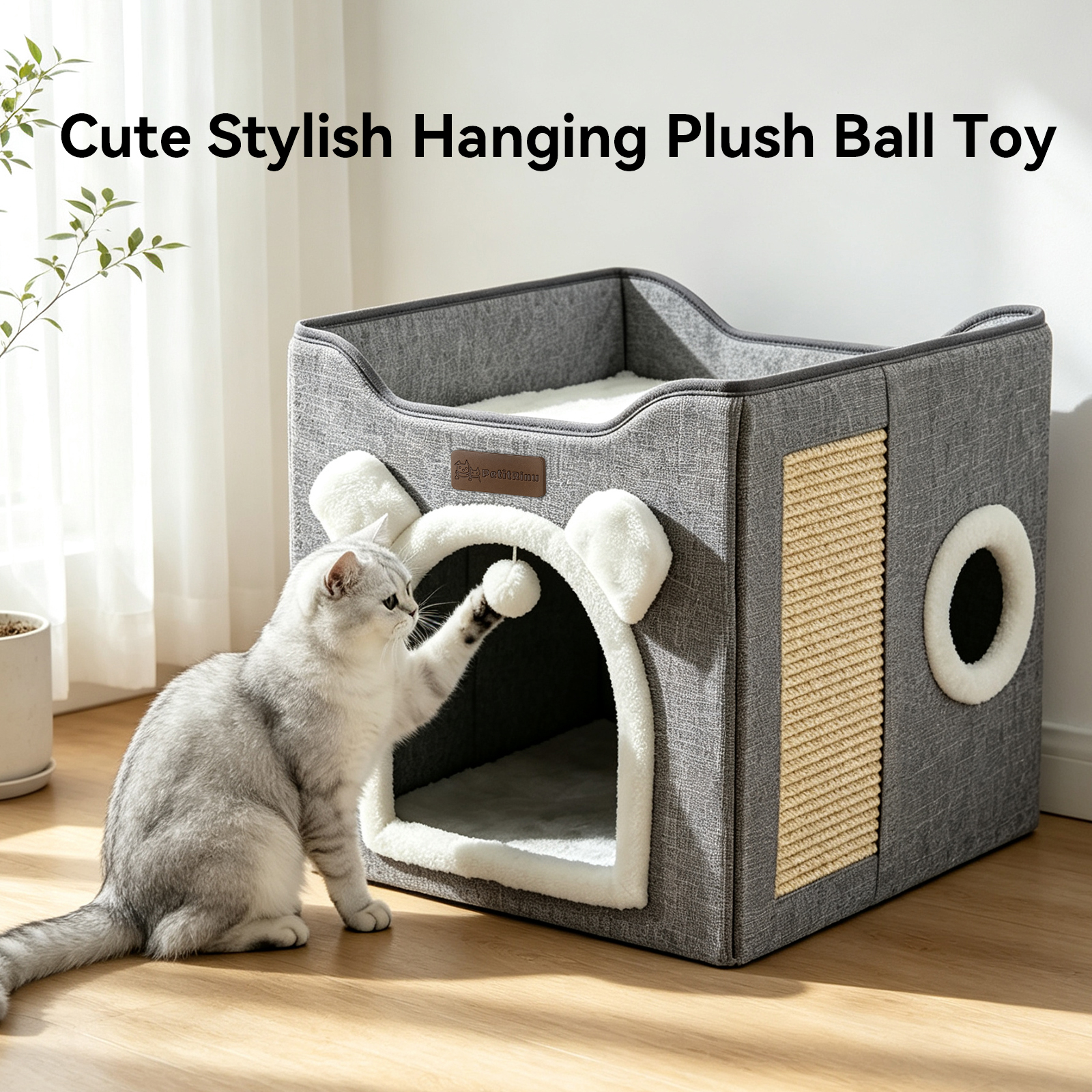 Cat Ears  Cat Bed,Cat Face Cat Bed image 16