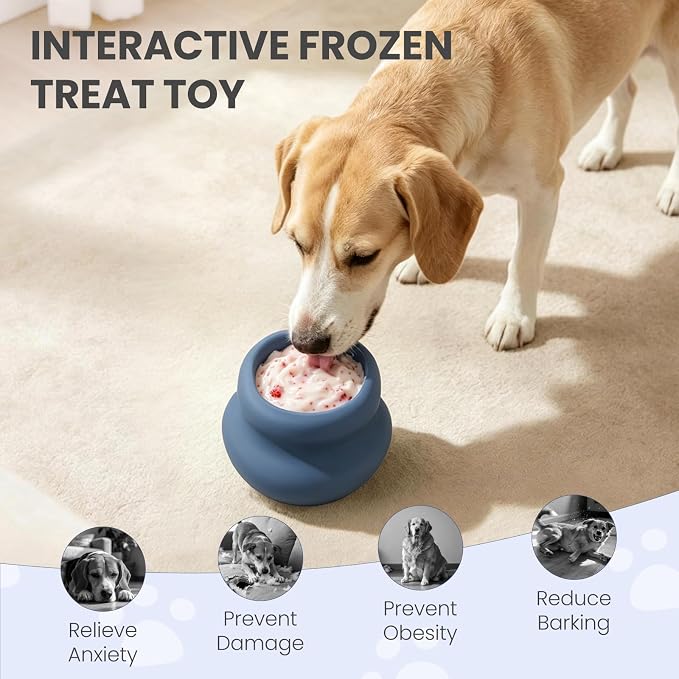 Freeze Dog Enrichment Lick Toy Bowl image 5