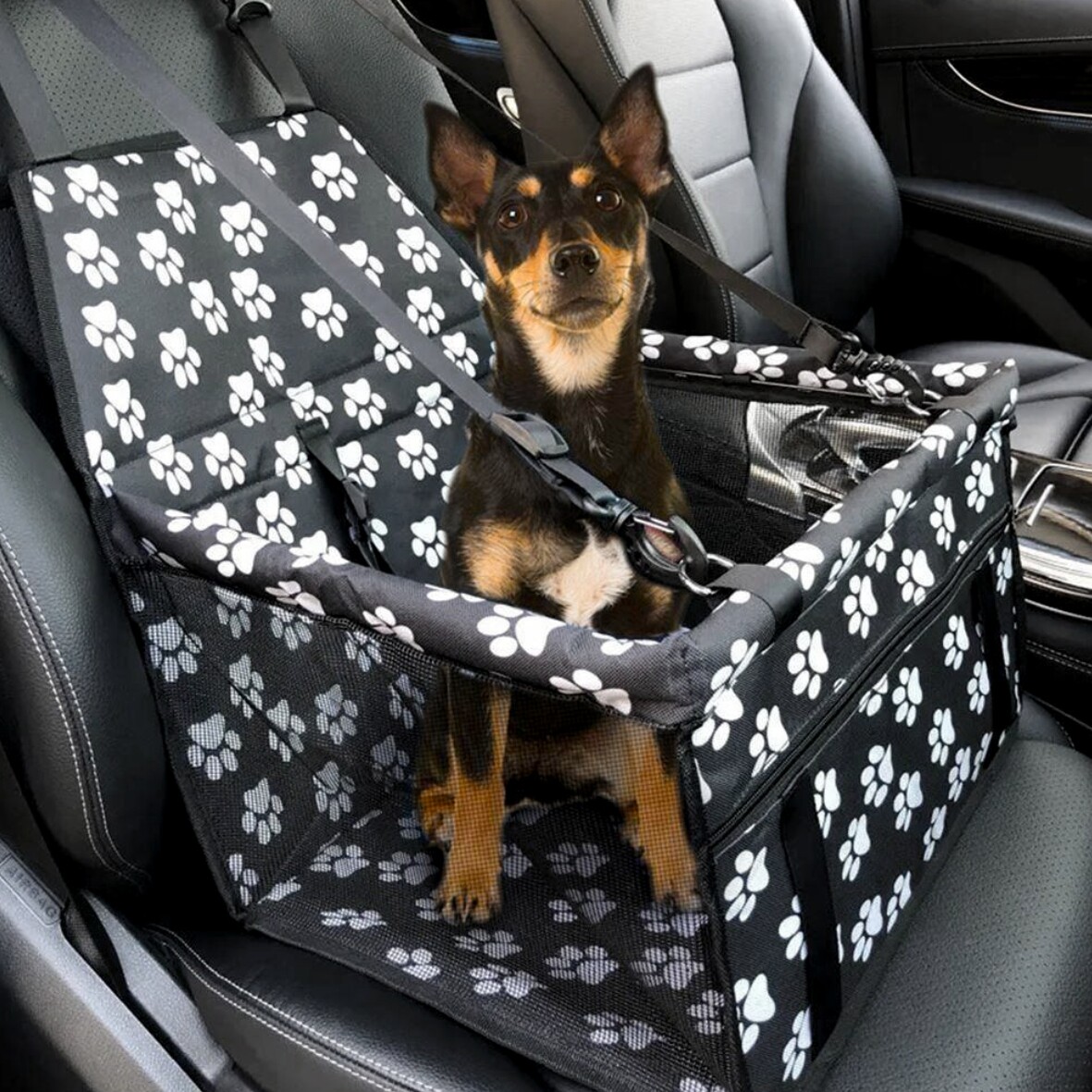 Portable Dog and Cat Travel Car Seat image 10