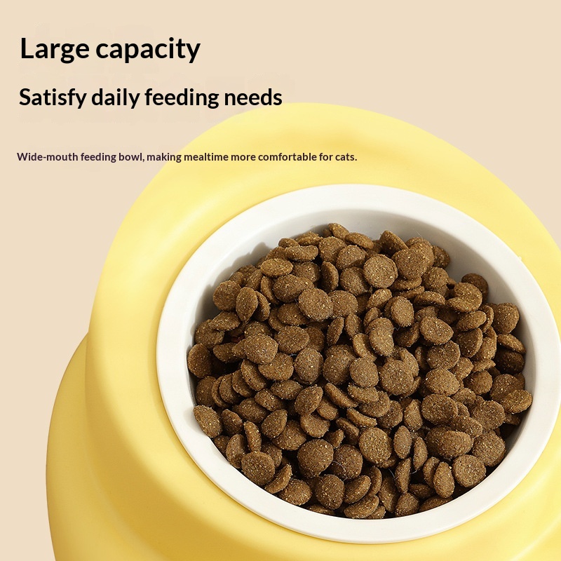 Cat Ceramic Double Automatic Water Fountain And Feeding Bowl image 11