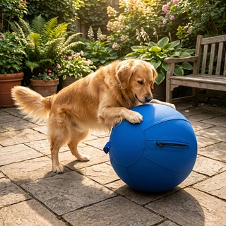Interactive Chew Ball for Large Dogs image 2