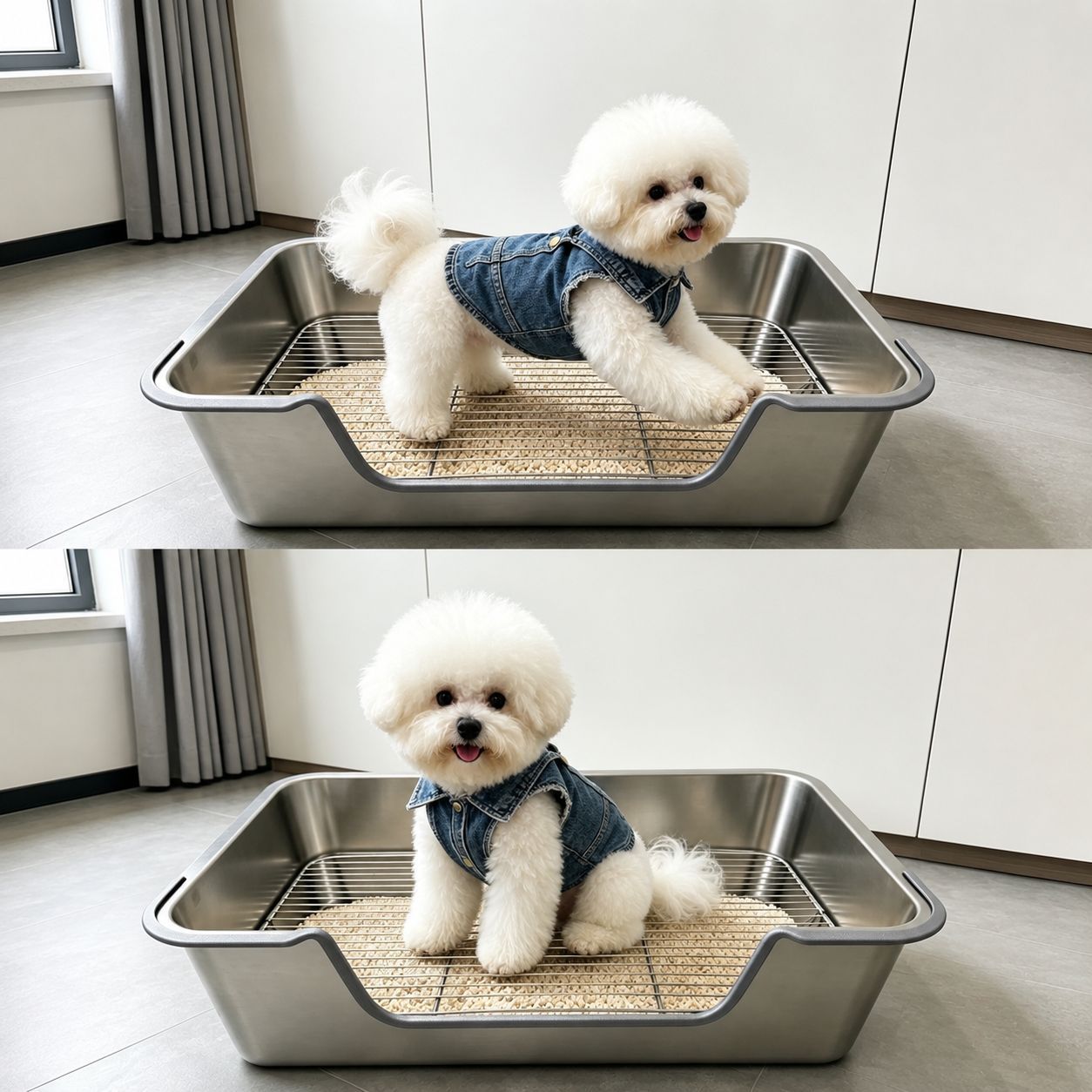 Dog Potty Anti-step Feces And Urine Tray Pet Litter Box image 4