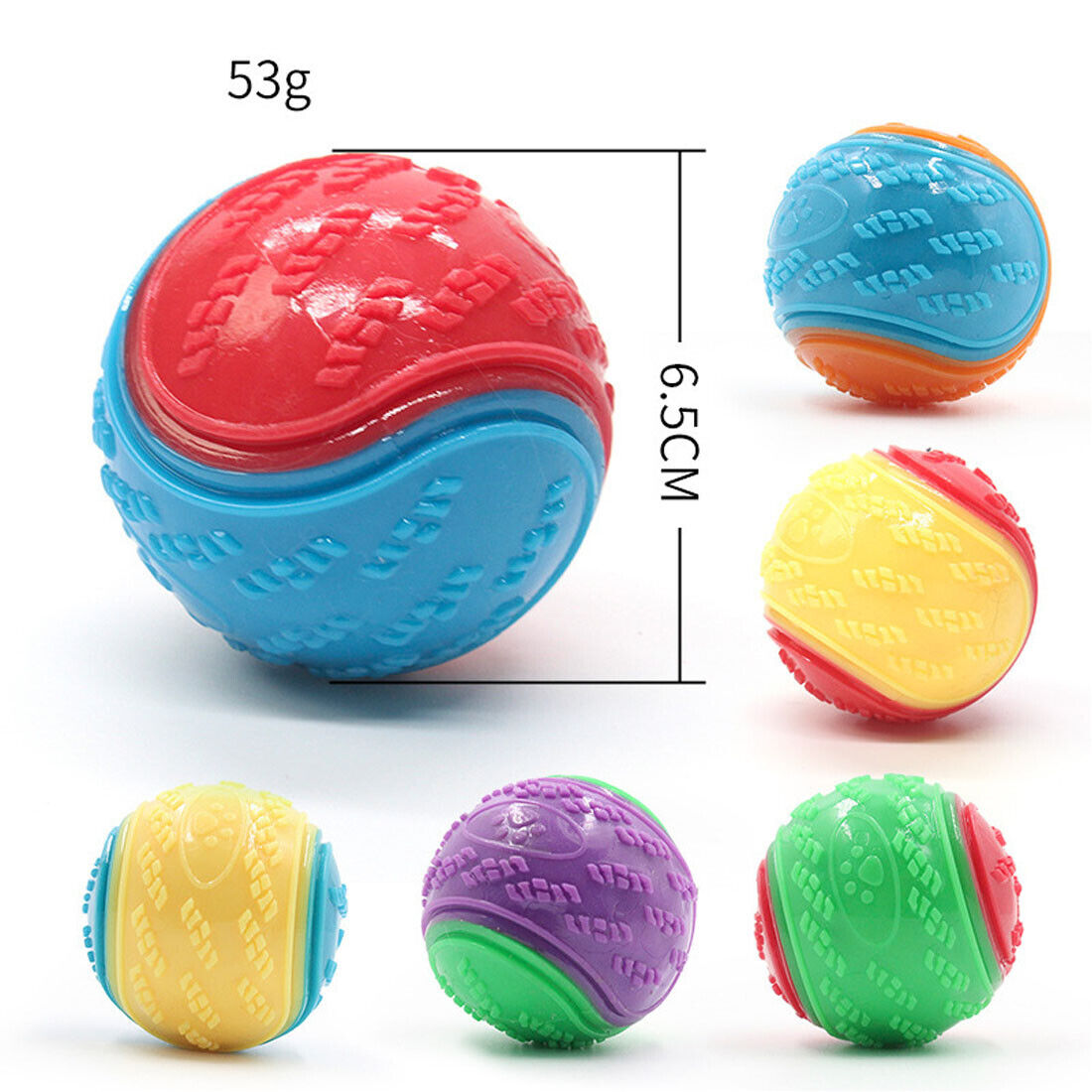 Scooby-Doo Squeaky Dog Ball Set image 12