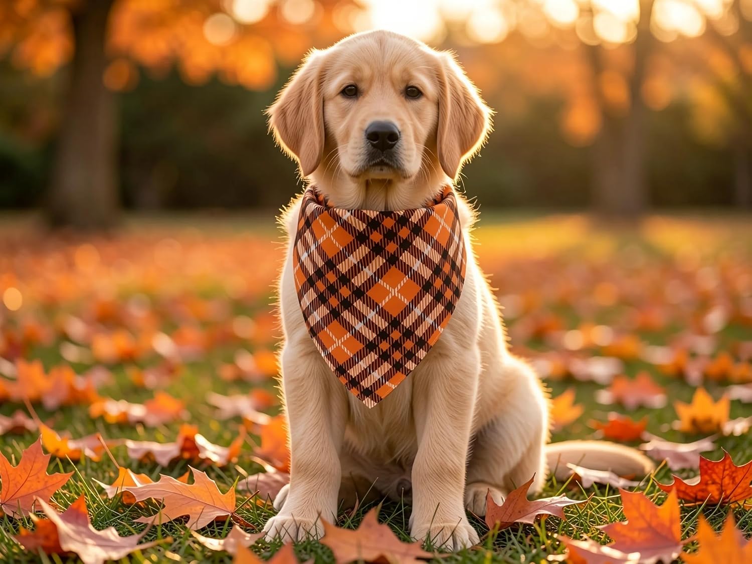 Fall Reversible Dog Bandanas image 3