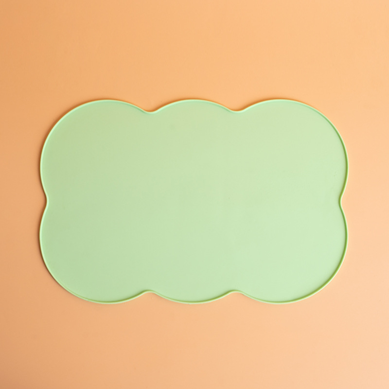 Non-slip Waterproof Silicone Pet Cat And Dog Feeding Mat image 3