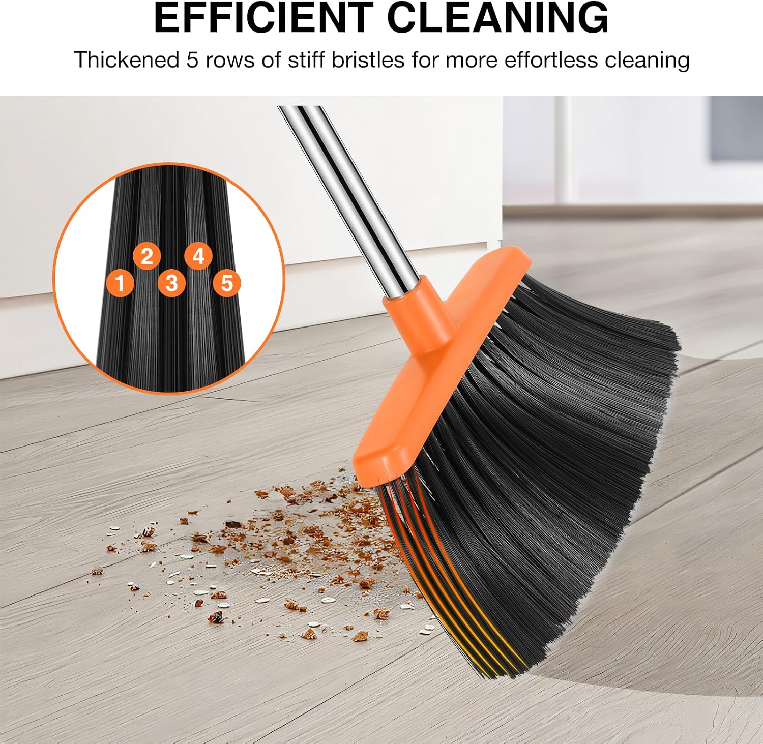 Standing Broom and Dustpan Set image 8