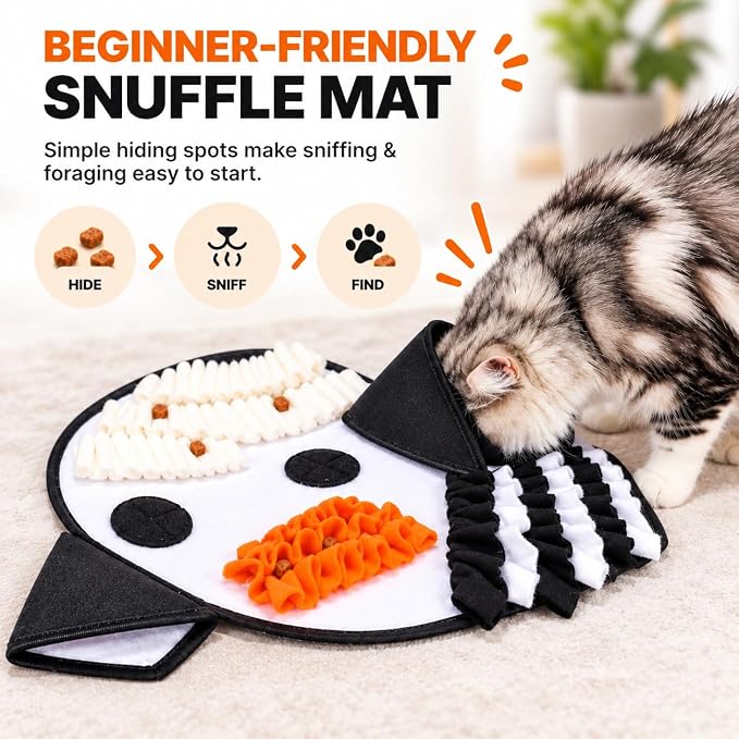 Halloween Ghost Snuffle Mat