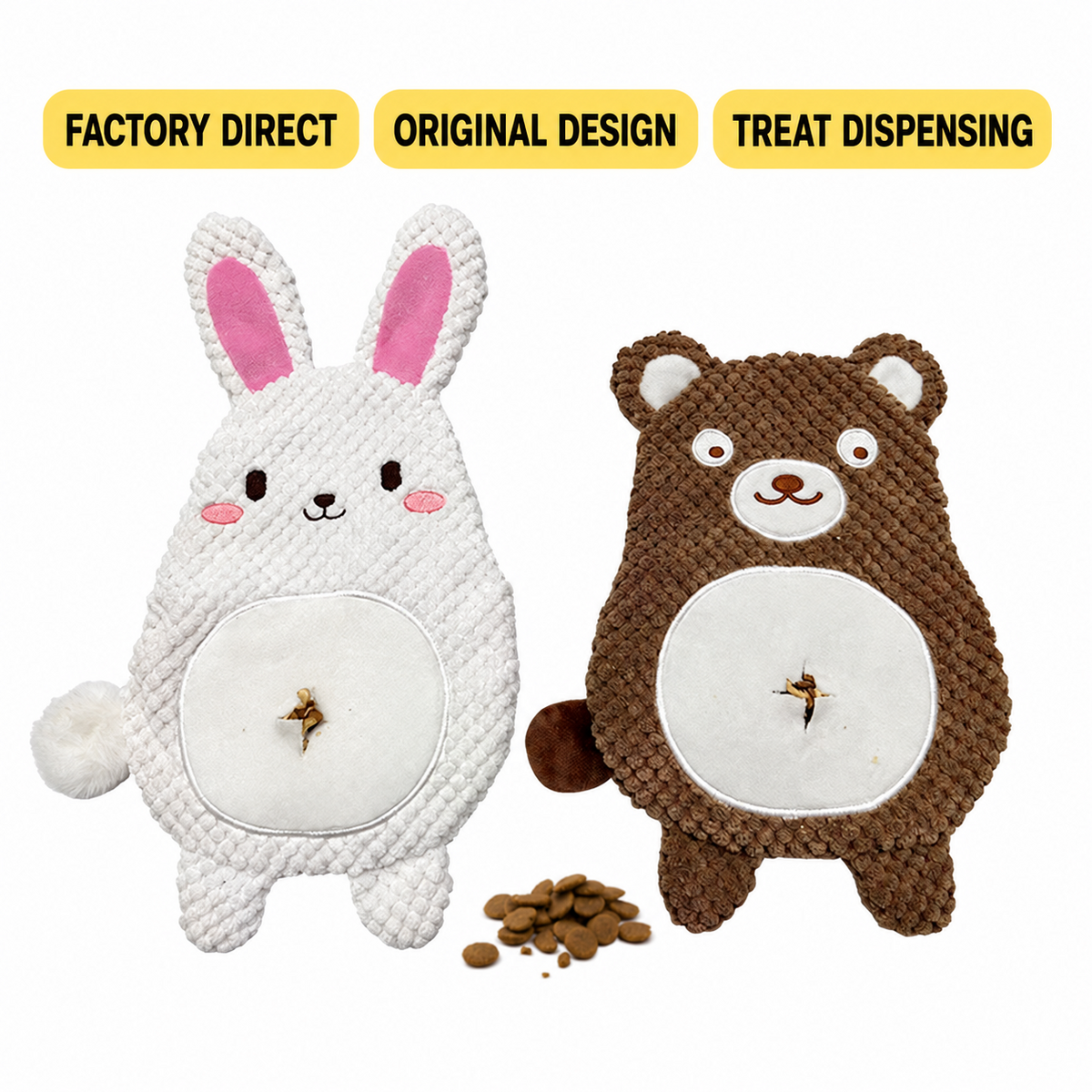 No Stuffing Crinkle Dog Toy 2-Pack image 3