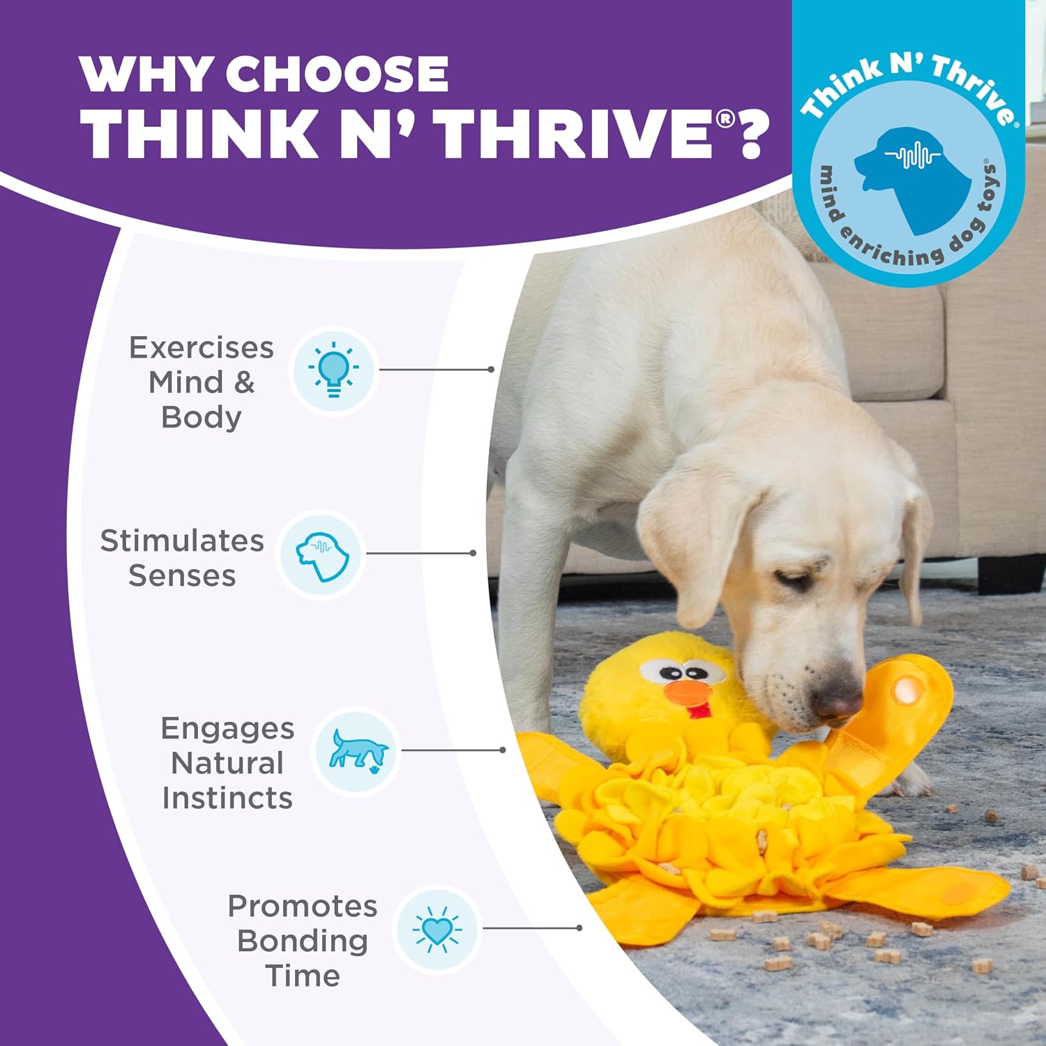 Chicken Snuffle Pal Squeaky Dog Toy