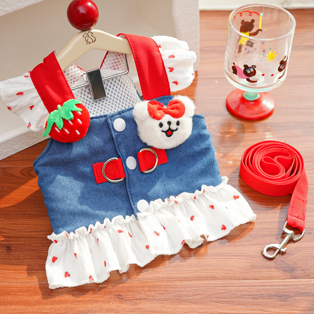 Harness Pet Dog And Cat Clothing image 4
