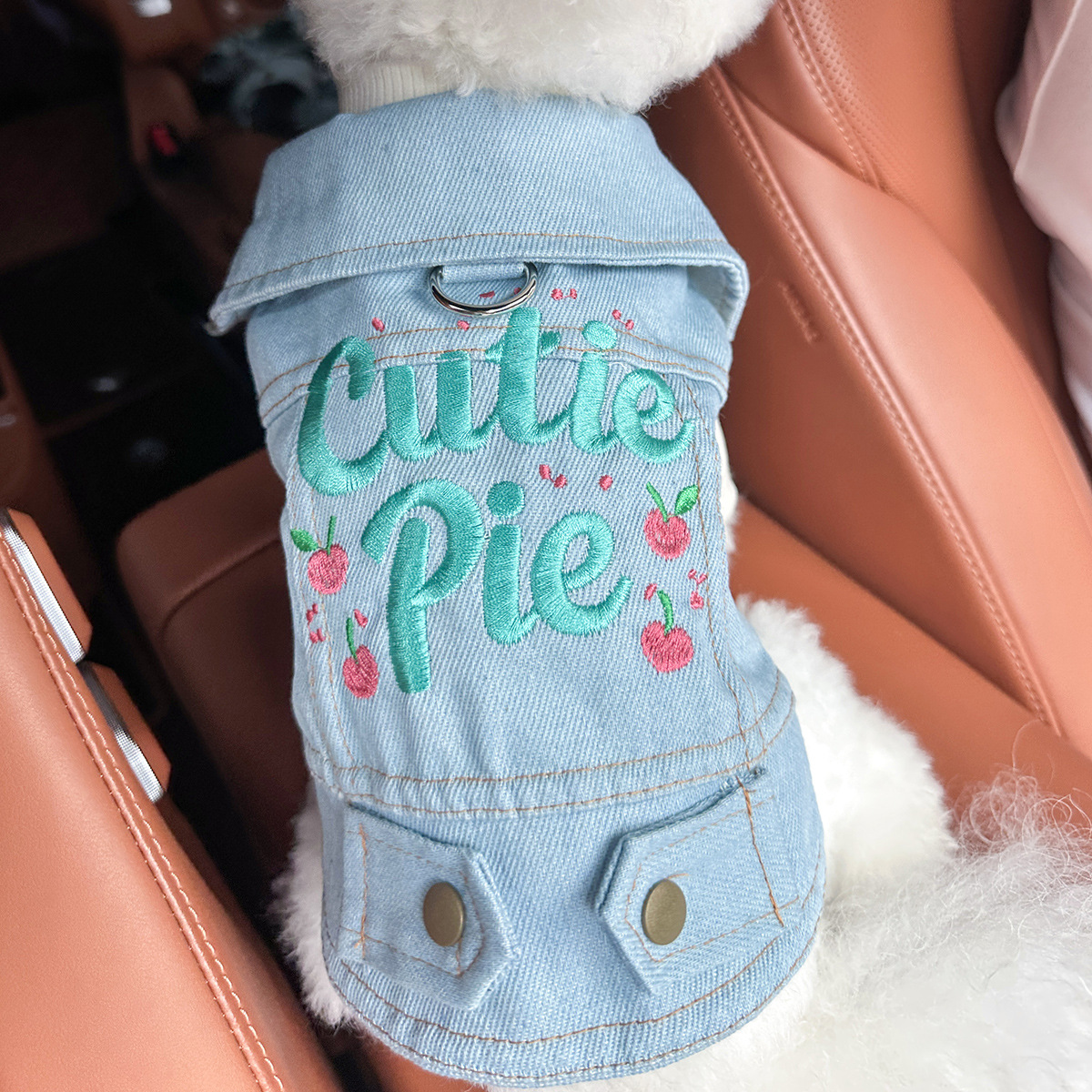 Dog And Cat Clothes Stylish Denim Outfits For Pets image 7