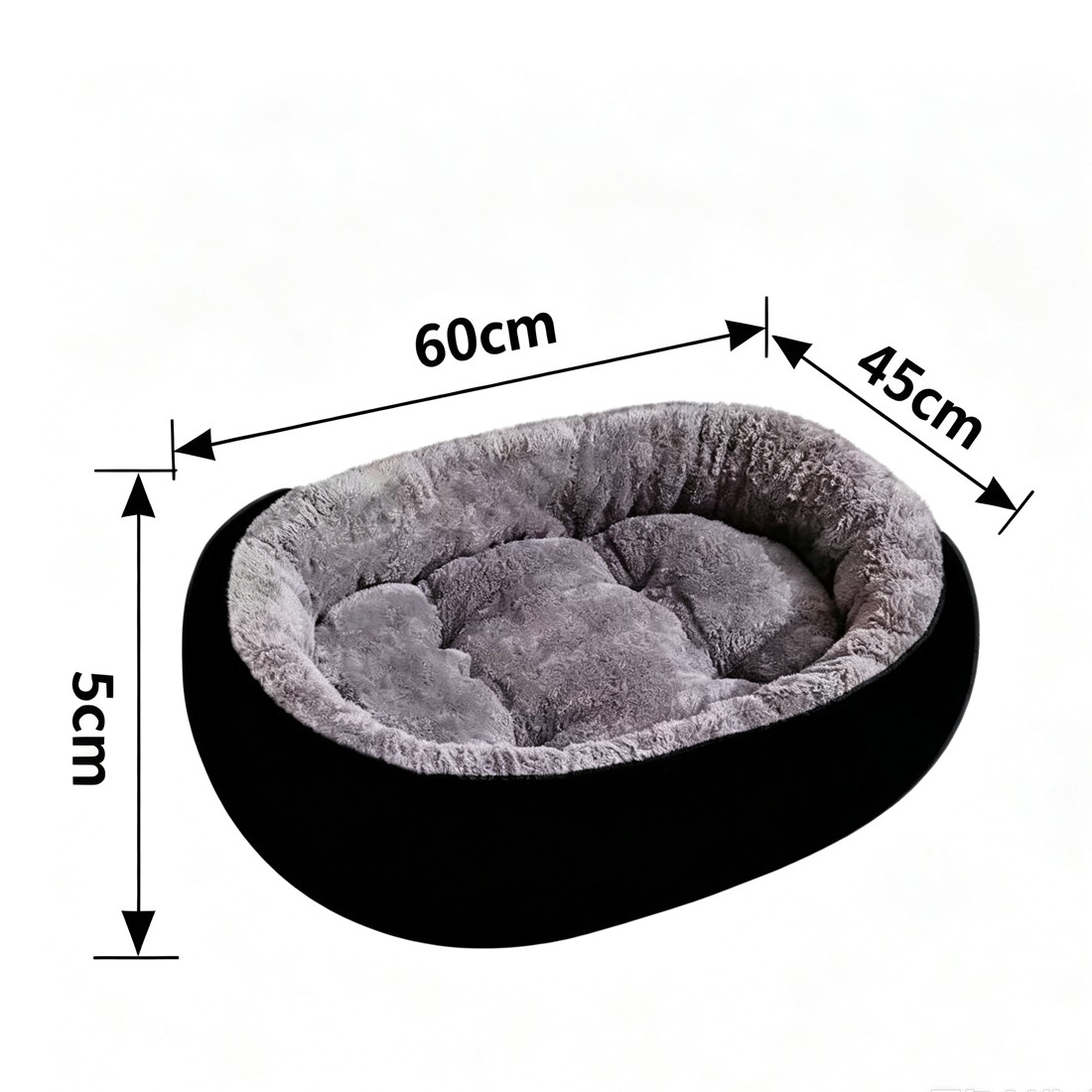 Soft Fleece Washable Pet Cushion Bed image 6
