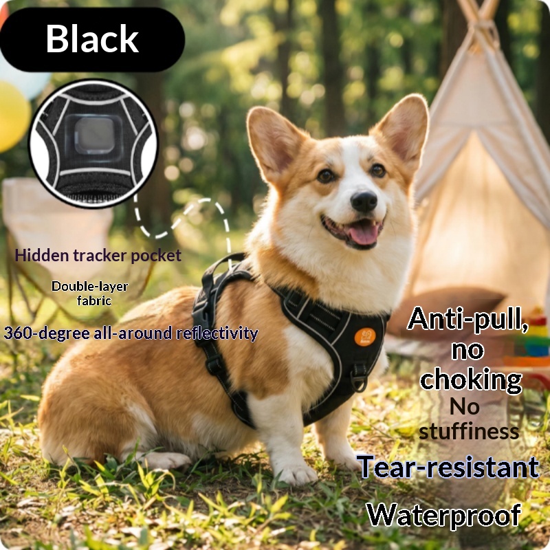 Harness-style Reflective Dog Leash With Anti-pull Feature image 2