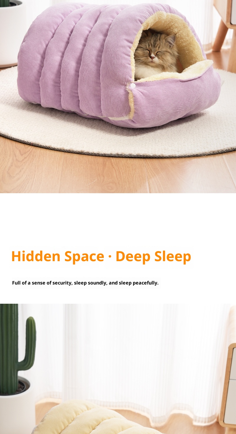 Sleeping Bag-style Cat Bed image 16