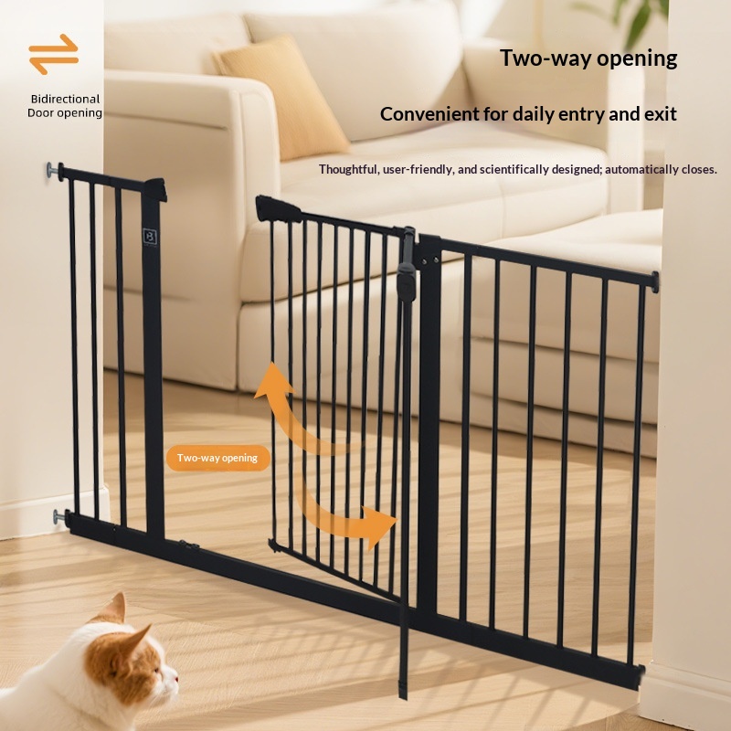 Cross-border Pet Fence Cat-proof Door Barrier Cat Gate Isolation Fence image 3