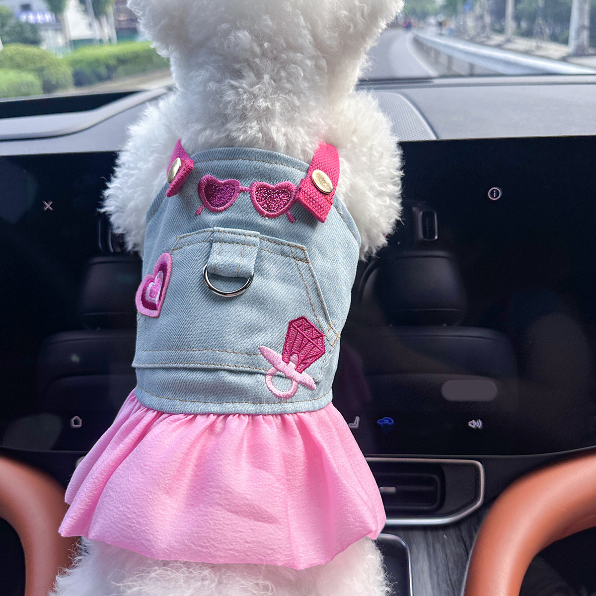 Dog And Cat Clothes Stylish Denim Outfits For Pets image 6