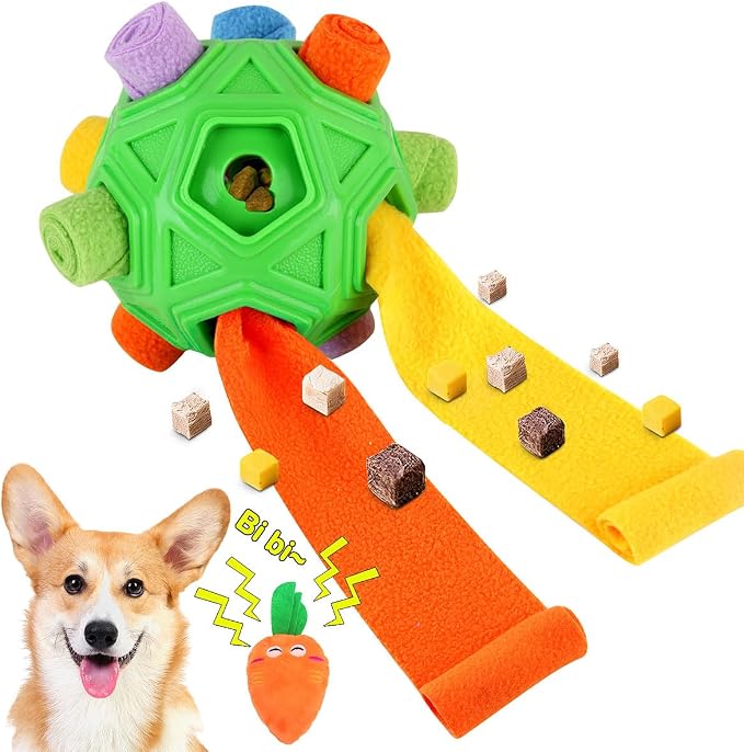 Dog Snuffle Ball Interactive Puzzle Toy