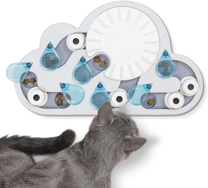 Rainy Day Interactive Cat Treat Puzzle image 5