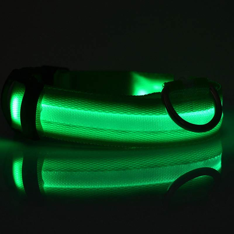 LED Nylon Luminous Safety Dog Collar image 4