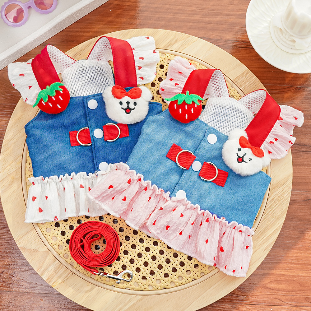Harness Pet Dog And Cat Clothing image 6