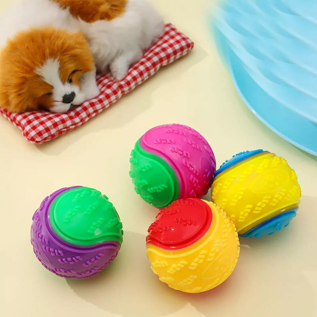 Scooby-Doo Squeaky Dog Ball Set image 13