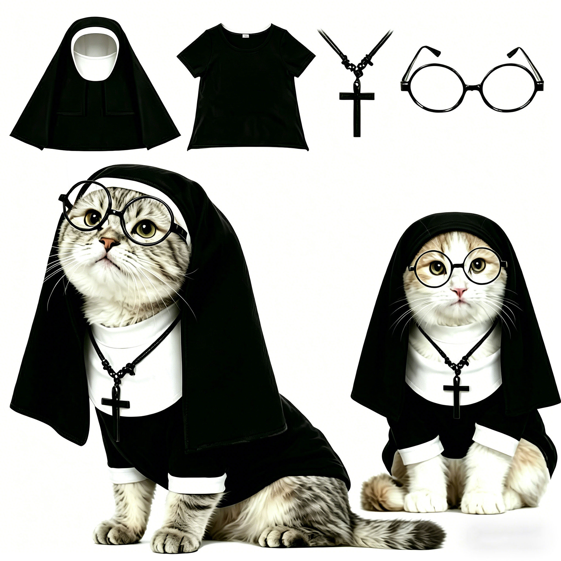 Halloween Fatal Doll Dog Costume Outfit image 2