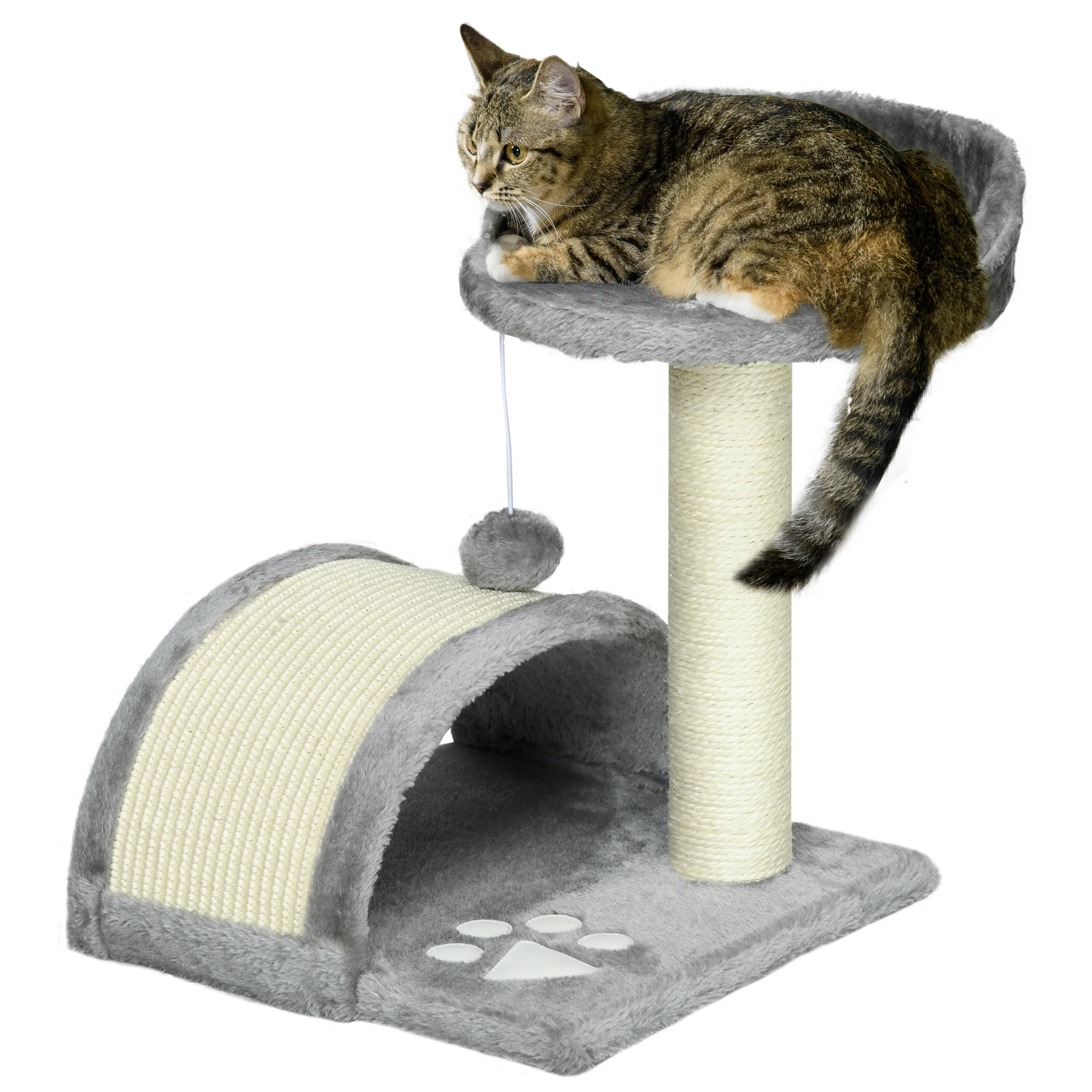 Cat Tree With Scratching Post And Activity Centre image 8