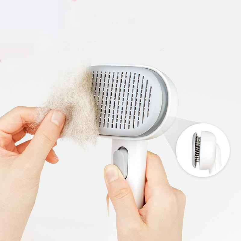 Pet Cat And Dog Hair Comb For Deep Removal Of Loose Fur
