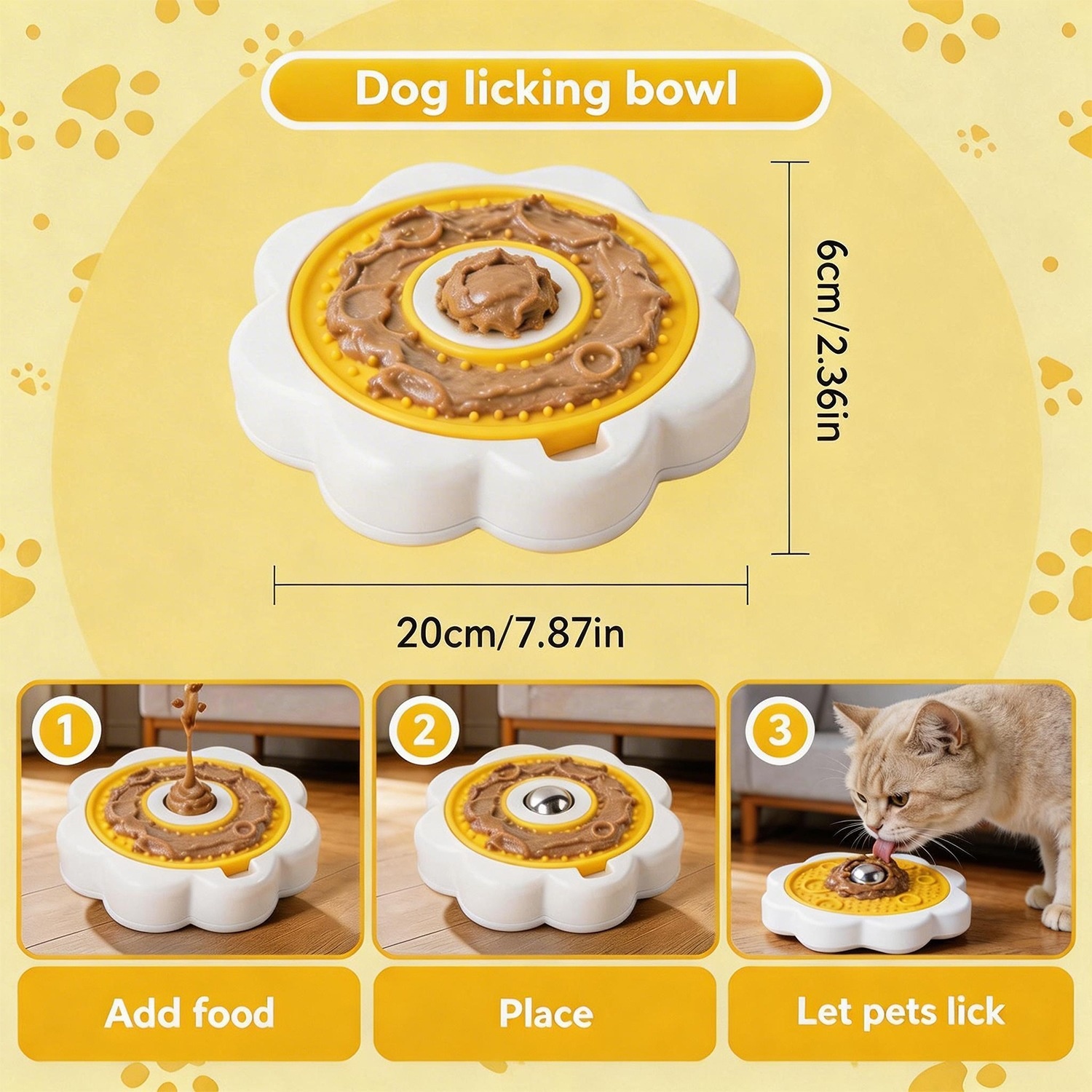 Rotating Stainless Steel Slow Feeder Bowl image 6