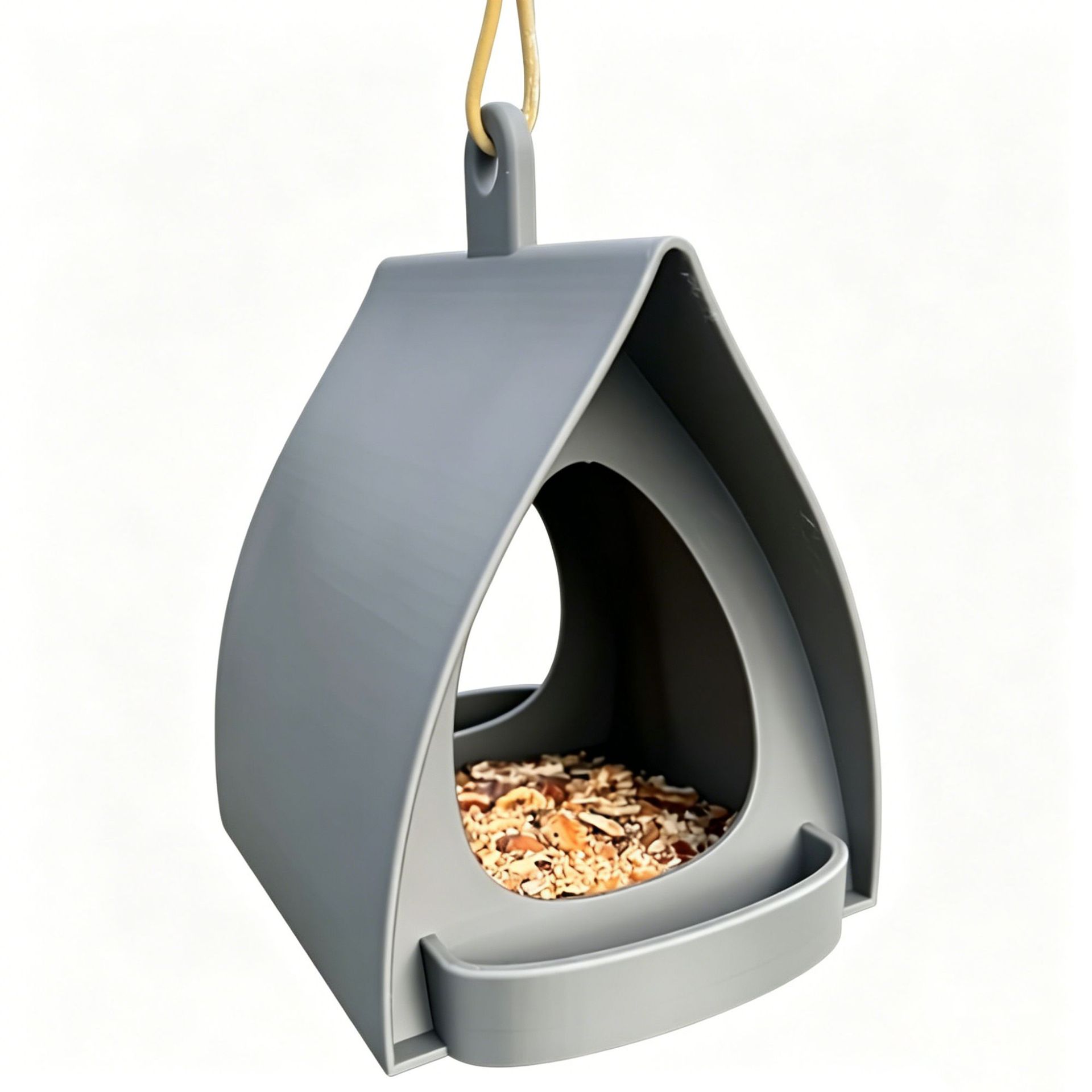 Durable Plastic Hanging Bird Feeder image 2