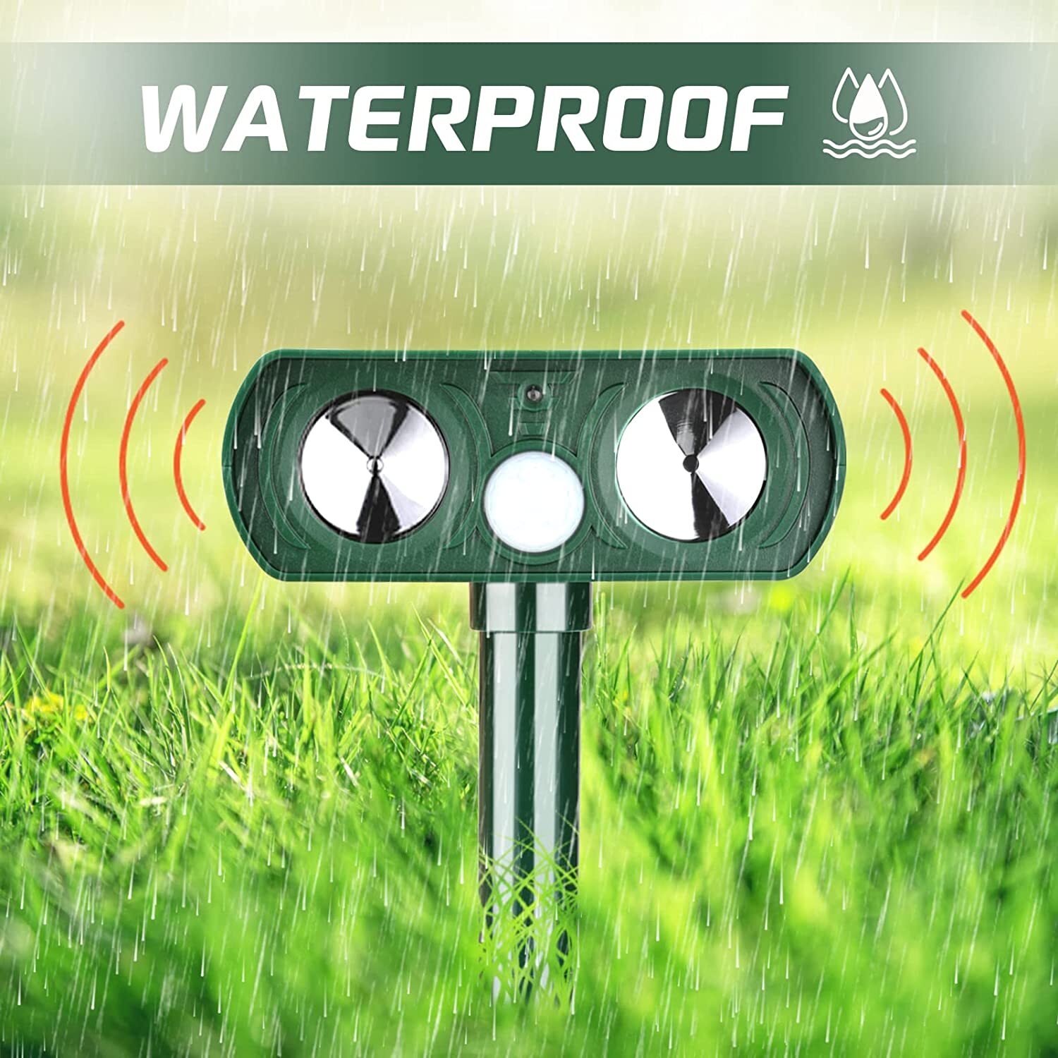 Solar Ultrasonic Animal Repellent image 8