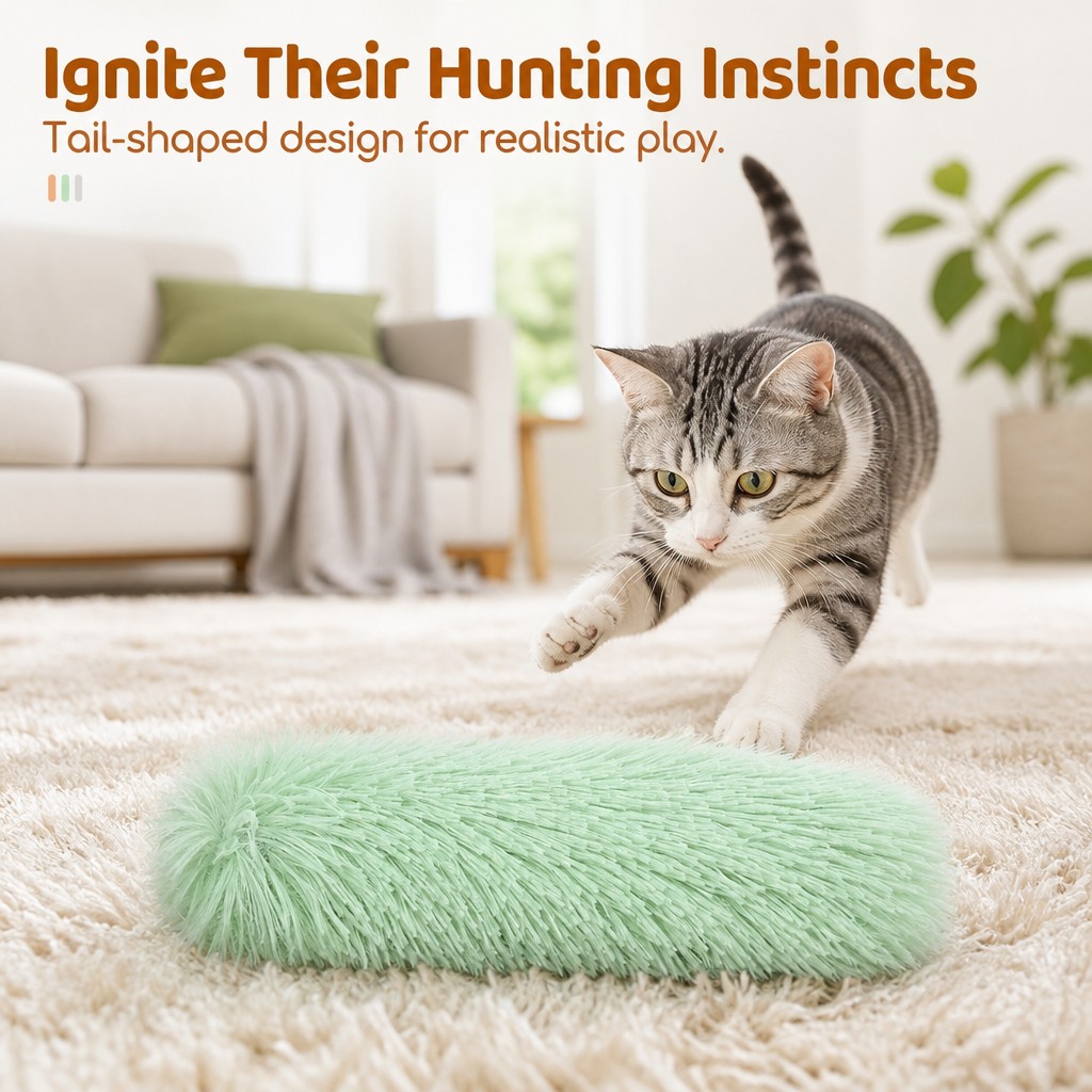 Crinkle Catnip Kicker Toy 3-Pack image 2