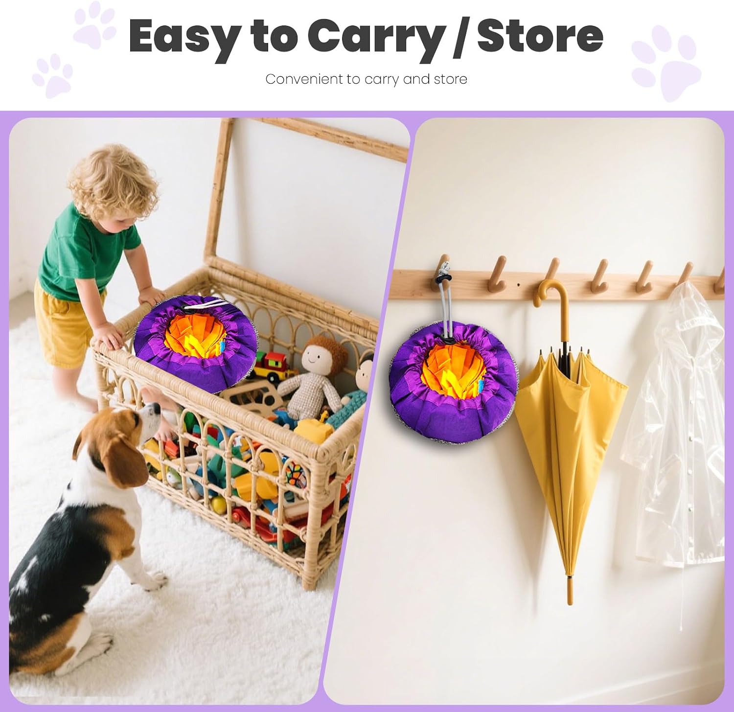 Interactive Snuffle Mat Slow Feeder image 4