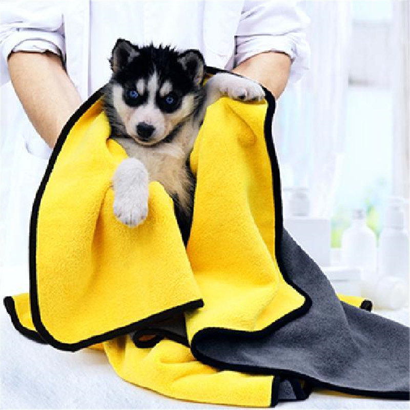 Pet Absorbent Towel Multi-size High Quality Pet Bath Towel image 3