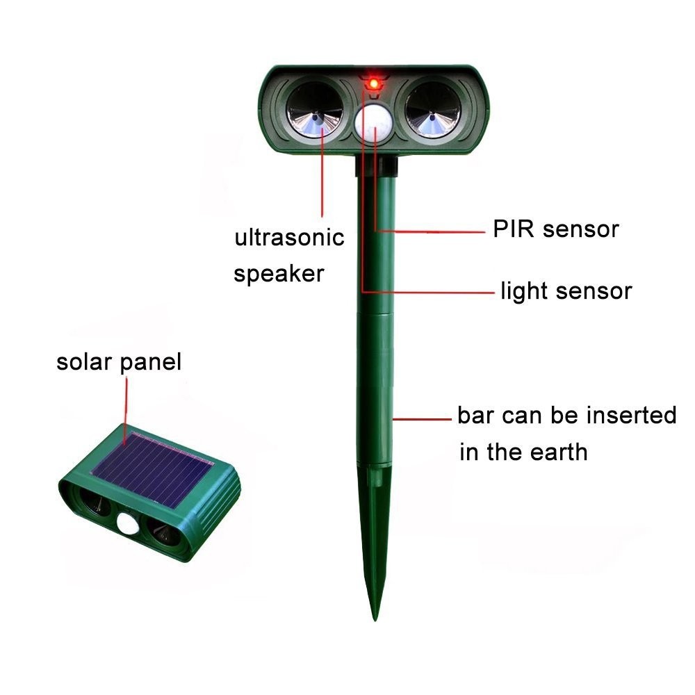 Solar Ultrasonic Animal Repellent image 6