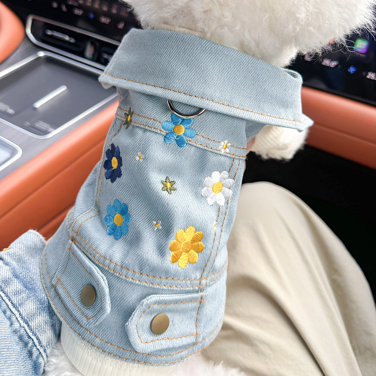 Dog And Cat Clothes Stylish Denim Outfits For Pets image 4