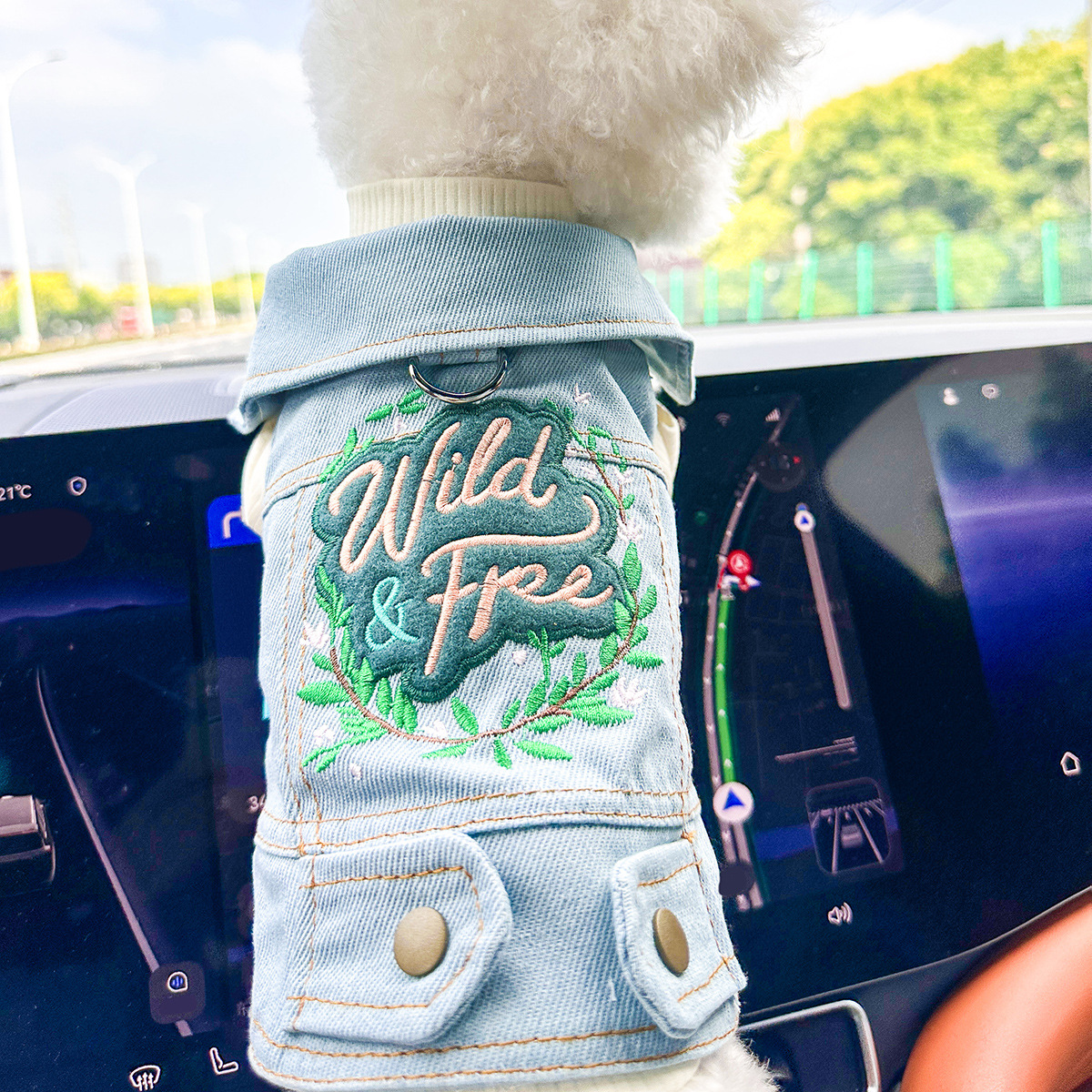 Dog And Cat Clothes Stylish Denim Outfits For Pets image 8