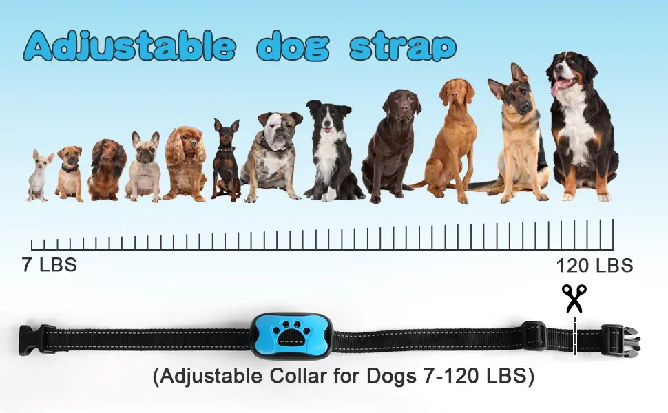 3-in-1 Anti-Bark Dog Training Collar image 11