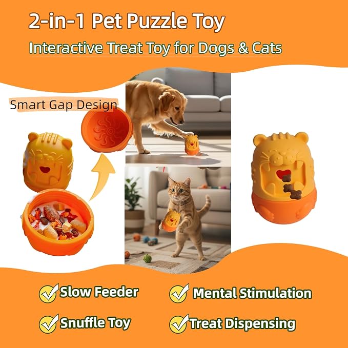 Interactive Treat Dispensing Snuffle Ball image 3