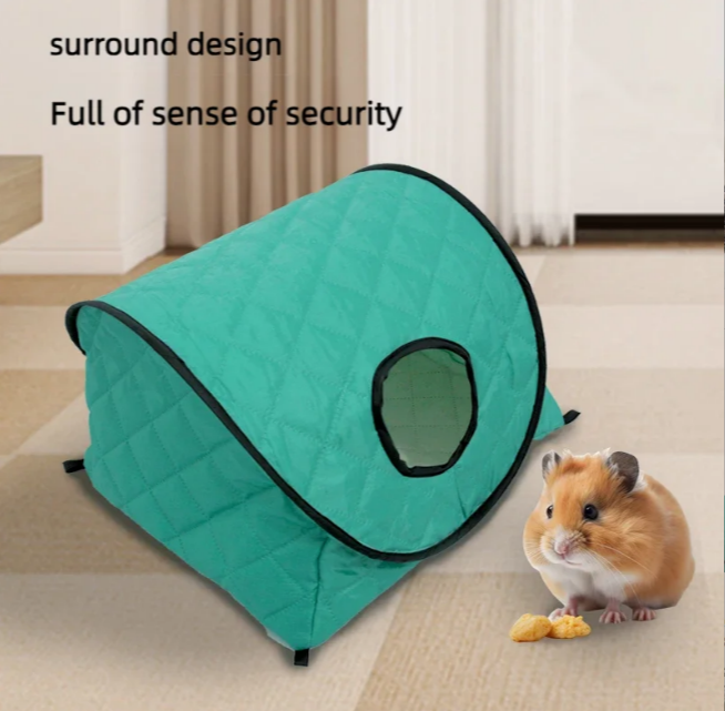Insulated Windproof Foldable Pet Tent Bed image 5