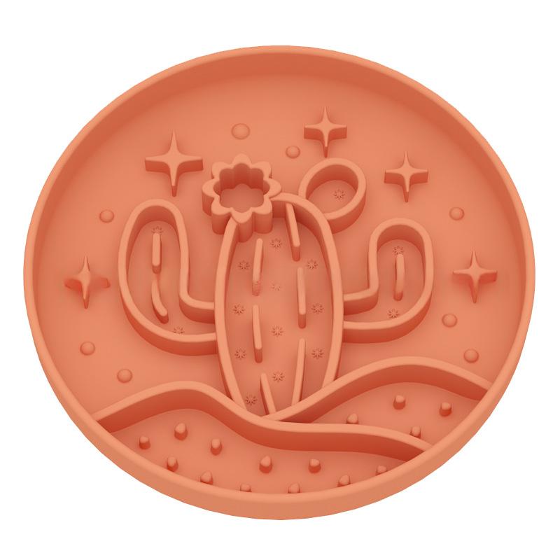Pet Bowl, New Cactus-shaped Slow-feeding Bowl With Suction Cup image 7