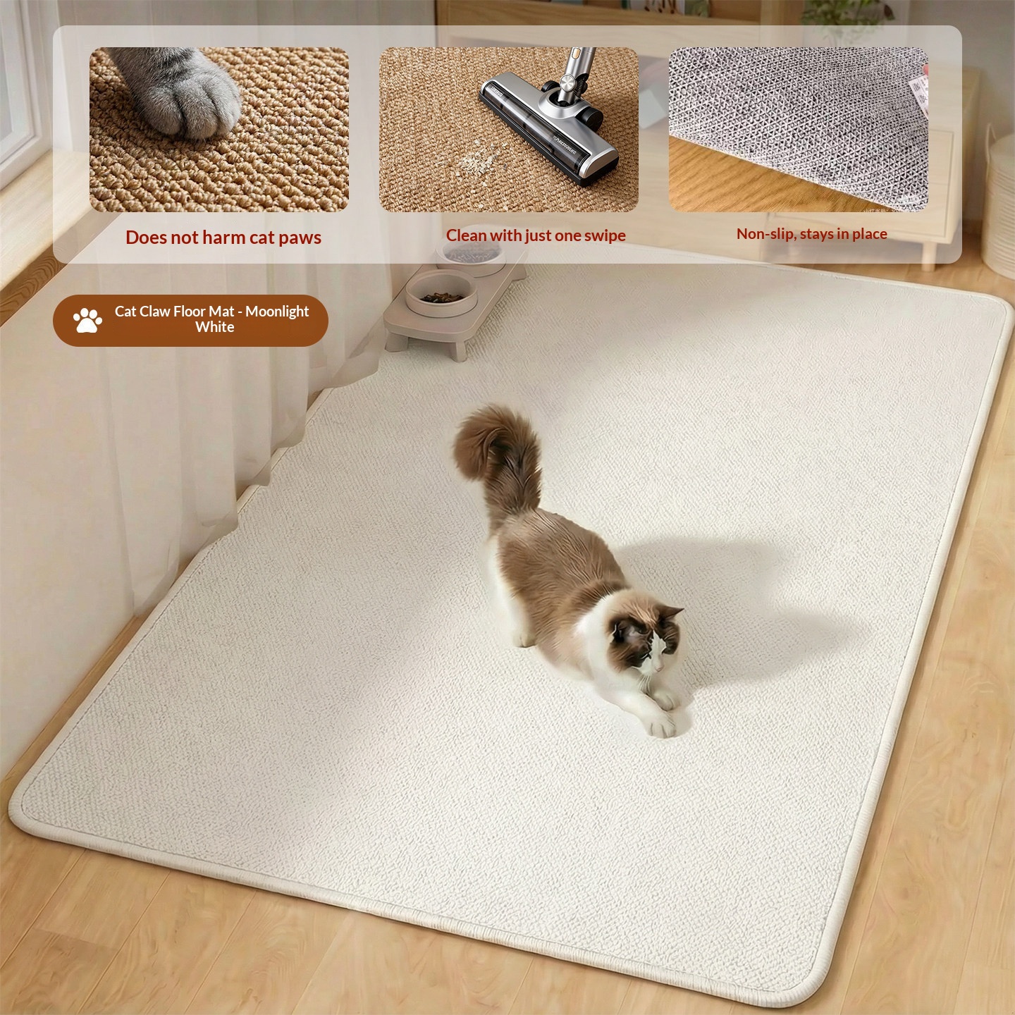 Faux Sisal Cat Scratch Mat image 7