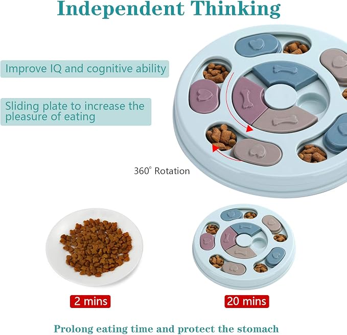 Interactive Dog Treat Puzzle Toy image 2