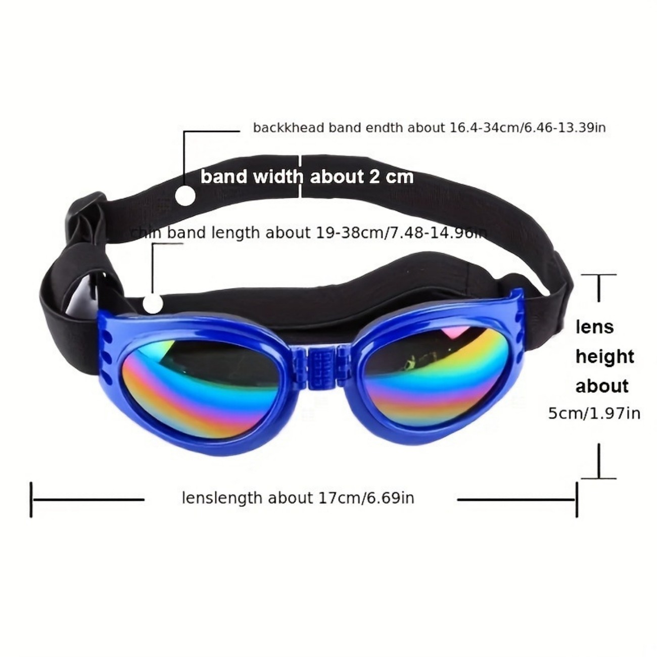 Pet Protection Small Doggles Dog Sunglasses Pet Goggles UV Sun Glasses Eye Wear Adjustable image 4